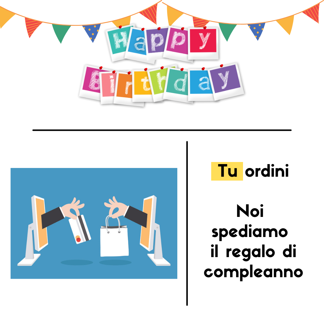 Prenota il regalo di compleanno - Maggio